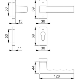 CJTO.1737/844P/844PS PZ INT.EXT.BRONCE (AN.67-72)TOULON PLUS foto del producto