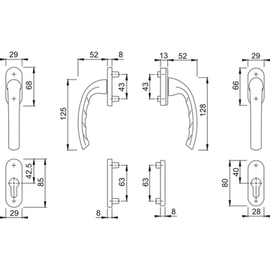 CJTO.710/U26 INT.EXT. PZ. MARRON 8003TOKIO PLUS foto del producto