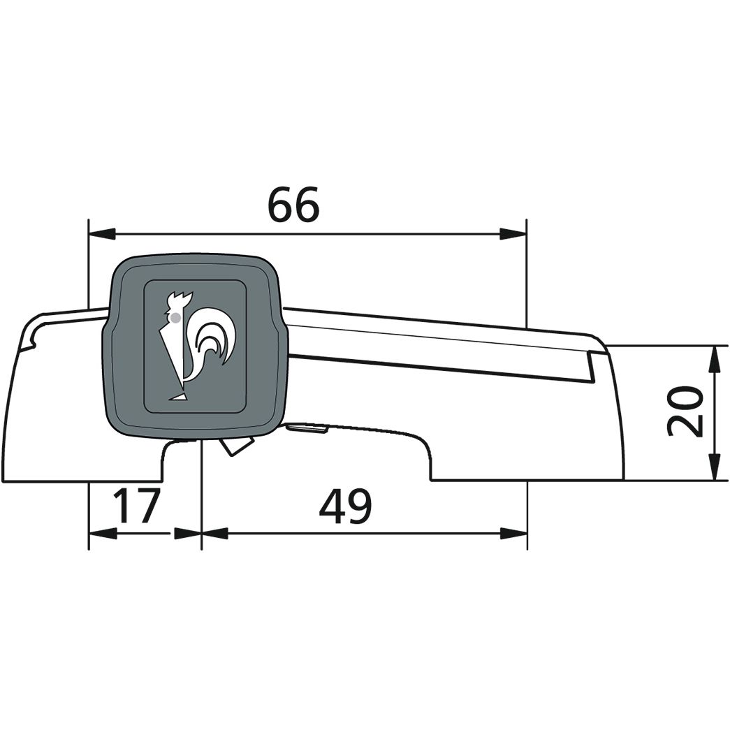 BIS.SERIE 60AT 2 CUERPOS20/67MM SILBERMETALLIC 003 foto del producto